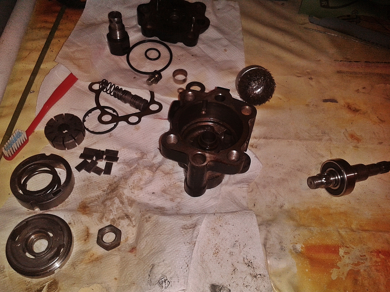 PS pump rebuild