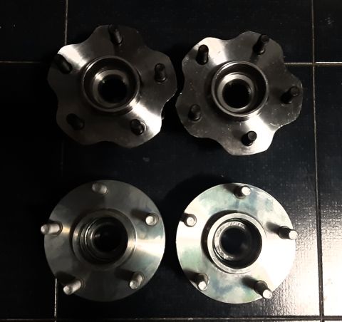 ISIS/ISR wheel hubs