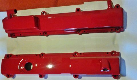 Cam covers refurbishment